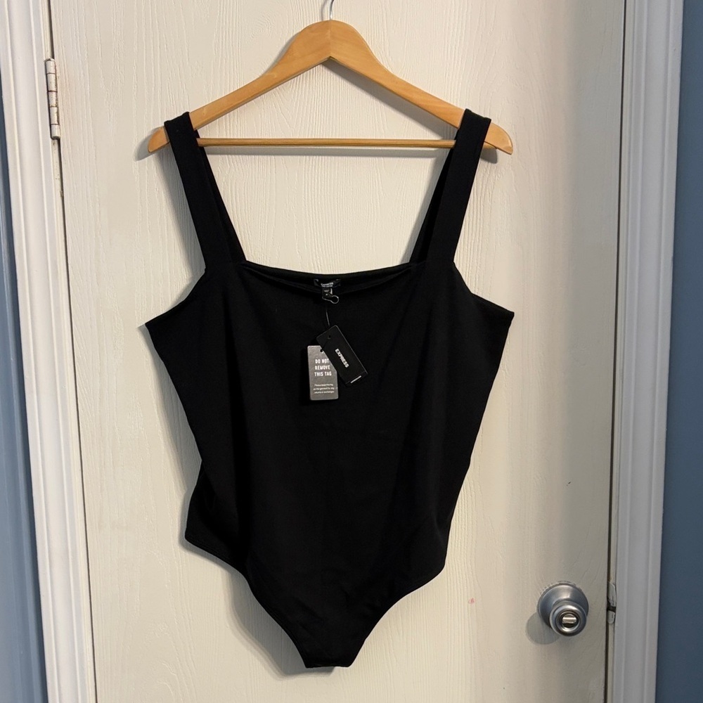 Express Black Bodysuit